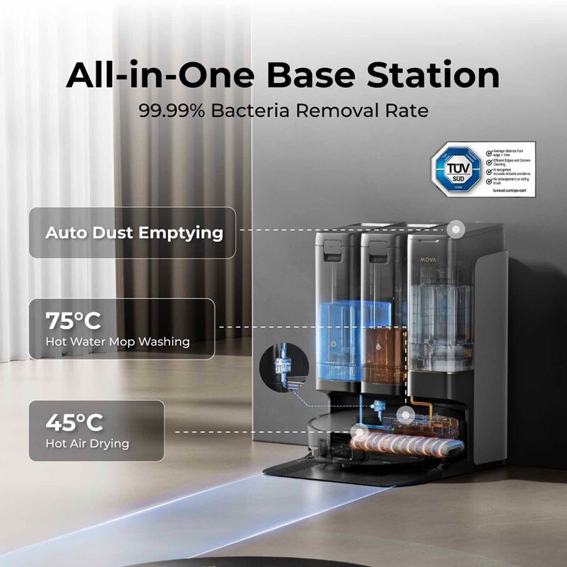 MOVA Z50 Ultra Robot Vacuum Mop Cleaner MV-Z50UL-image 4
