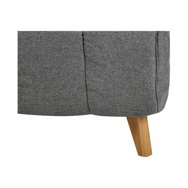 Single Sofa Bed Grey TESSA-image 5
