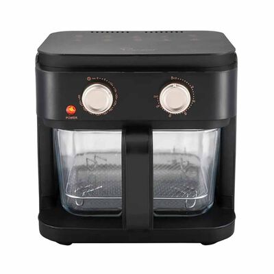 LA GOURMET Glass Air Fryer (5.5l) - Matt Black LGELAF428950