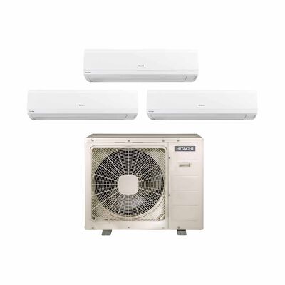 HITACHI Hitachi 30k Condenser Frostwash System 3 (9000btu X 3) RAM-Z30C3MS +RAK-ZJ10CMS X 3