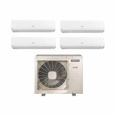 HITACHI Hitachi 38k Condenser Frostwash System 4 (9000btu X 3, 24000btu X 1) RAM-Z38C4MS+RAK-ZJ10CMS X 3/RAK-ZJ24CMS
