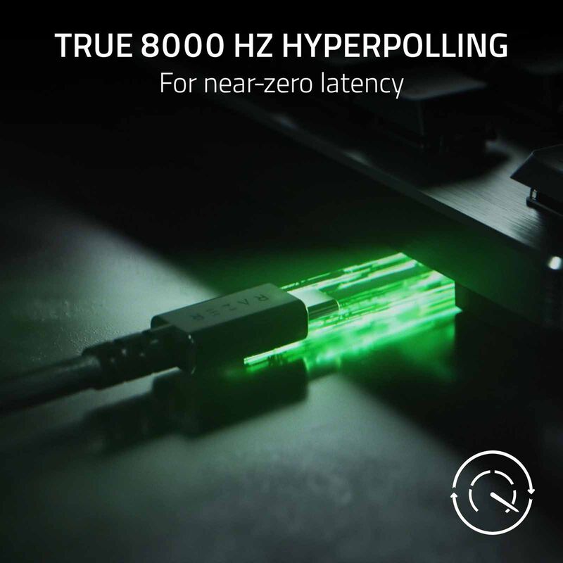 RAZER Huntsman V3 Pro Low-profile Tenkeyless 8khz - Analog Optical Esports Keyboard Frml RZ03-05850100-R3M1-image 6