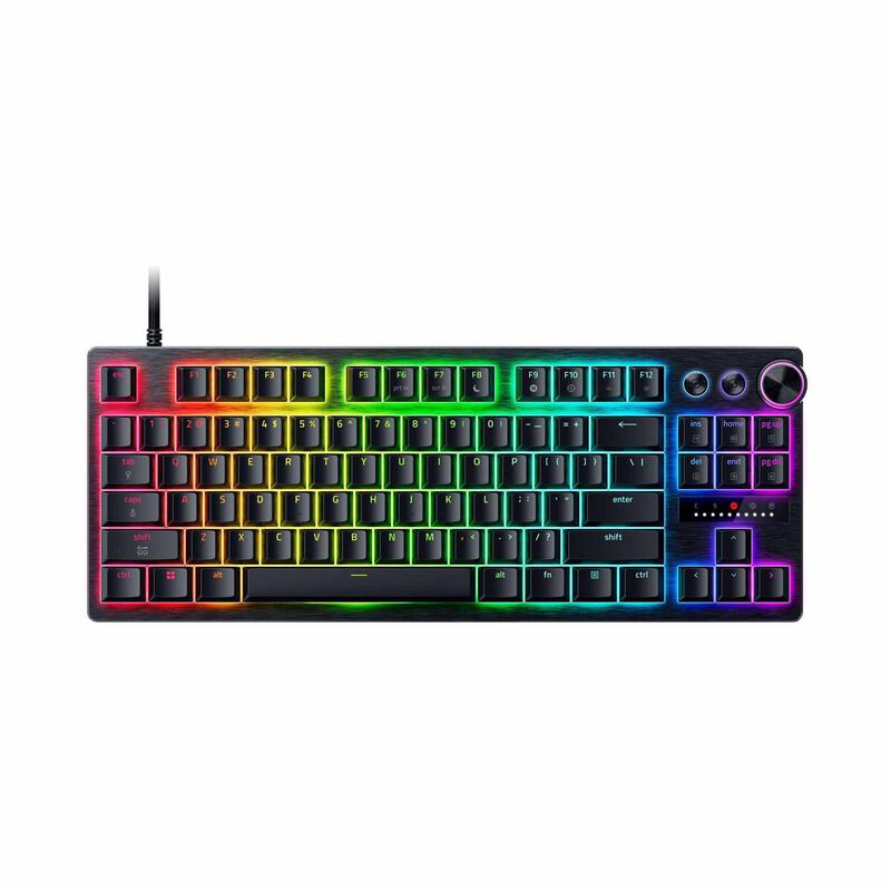 RAZER Huntsman V3 Pro Low-profile Tenkeyless 8khz - Analog Optical Esports Keyboard Frml RZ03-05850100-R3M1-image 1