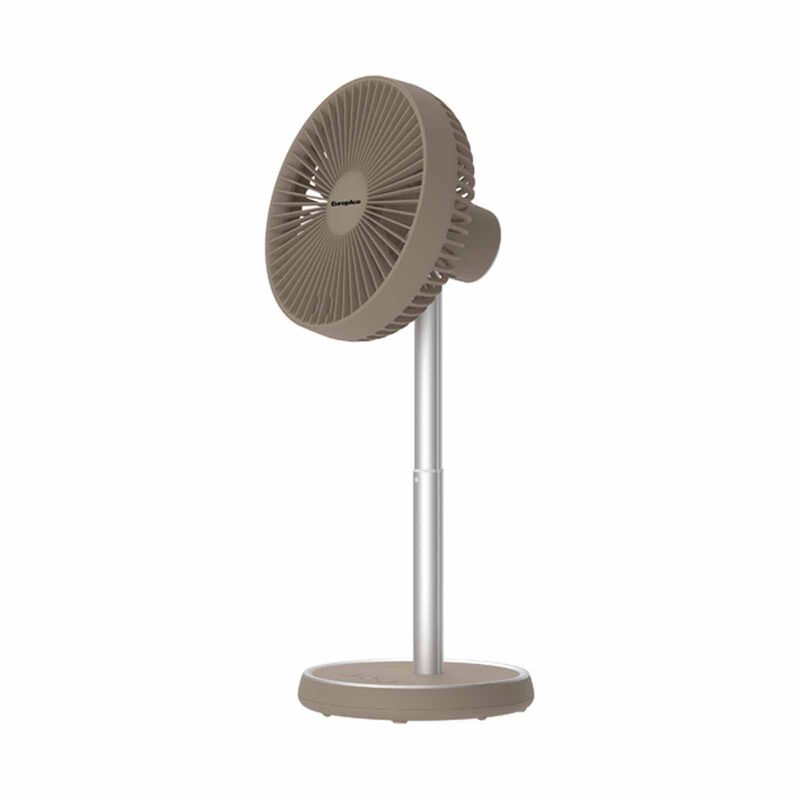 EUROPACE 7 In Rechargeable Dc Fan With Adjustable Height-brown EUF3753DBR-image 3