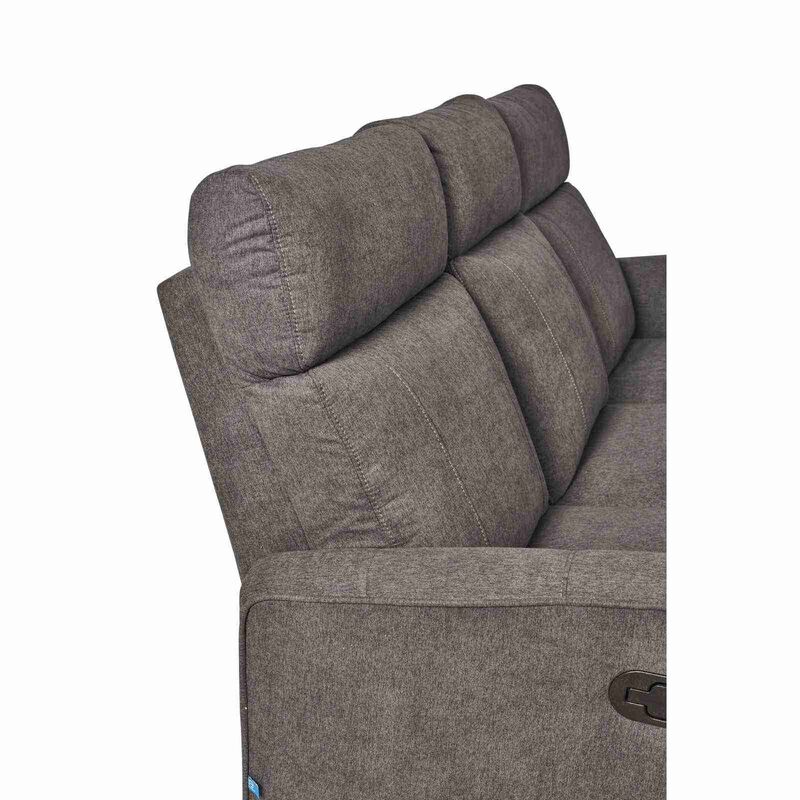 MIZU DESIG 3rr Seater Recliner (fab) Mto Fabric Sofa ELLA-image 31