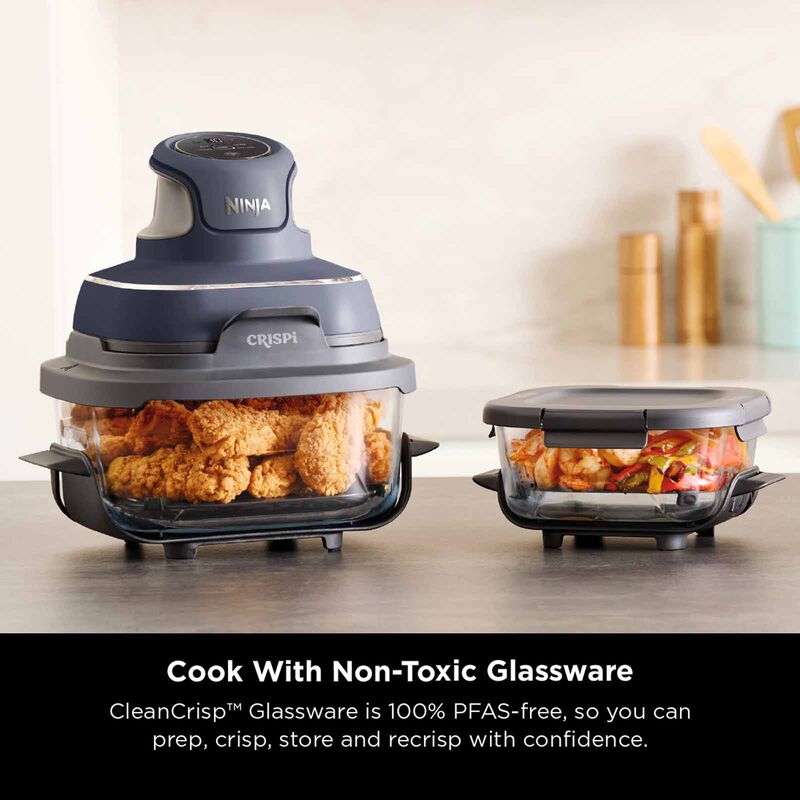 NINJA Crispi Portable Air Fryer (3.8l) - Soft Sage FN101SMSG-image 13