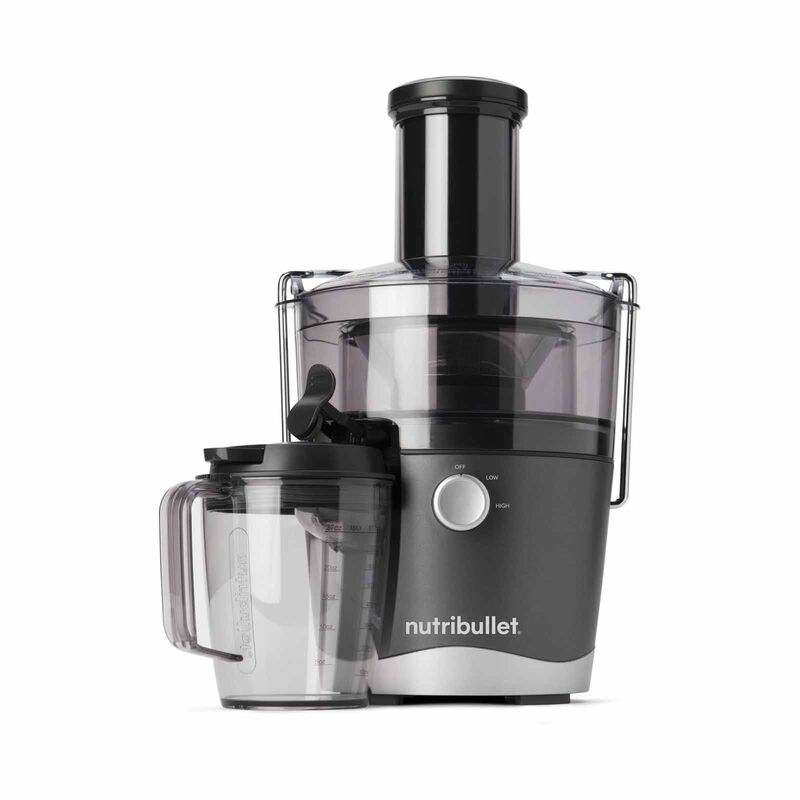 NUTRIBULLE Juicer - Gray / Silver Skirt NBJ100G-image 1