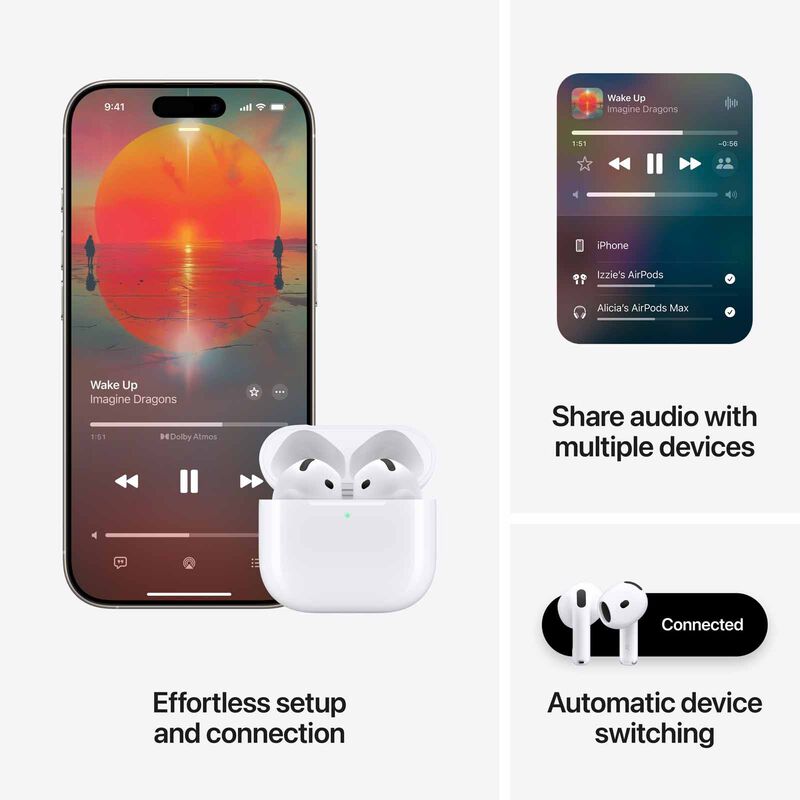 APPLE Airpods 4 With Active Noise Cancellation MXP93ZA/A-image 4