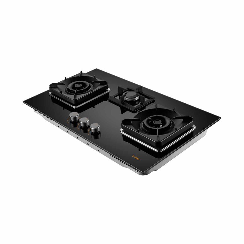 FOTILE 3 Burner Gas Hob - Black (pub) (exclude Installation) GHG88329-I-image 2