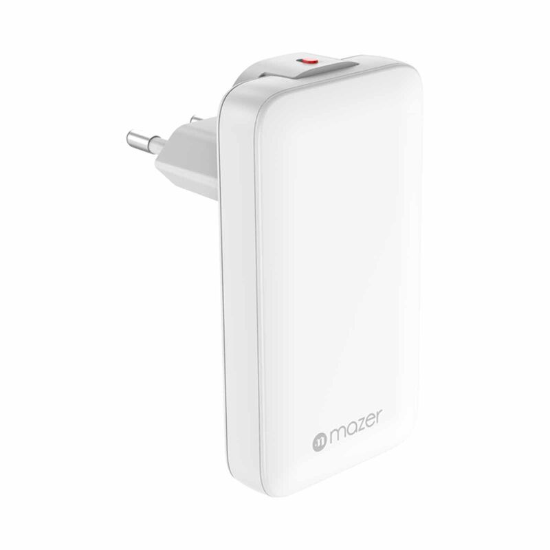 MAZER Prestigegan Pd65w 2c With Travel Plugs - White M-G65SLIM2C-WH-image 3