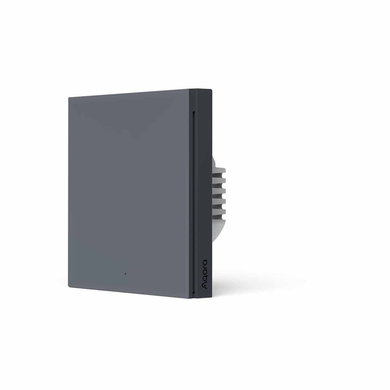 AQARA Wall Switch H1 (single, With Neutral) Grey WALL SWITCH H1 (SINGLE WITH NEUTRAL)-image 2