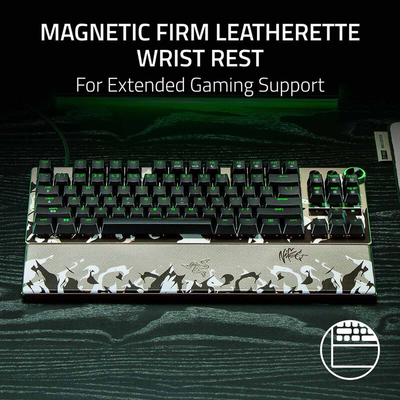 RAZER Huntsman V3 Pro Tenkeyless 8khz - Analog Optical Esports Keyboard - Niko Edition - Us Layout - Frml RZ03-05521500-R3M1-image 3