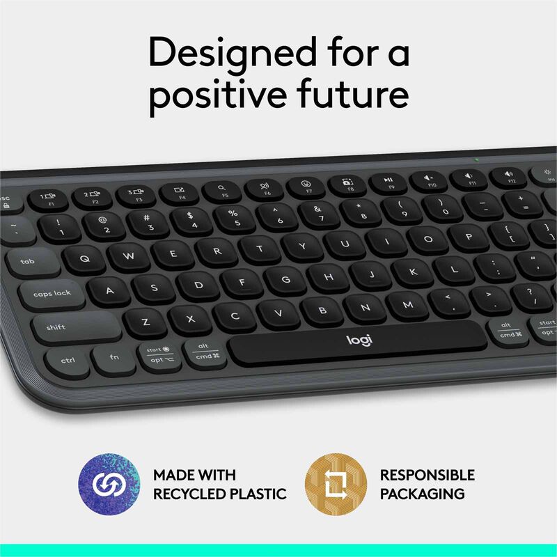 LOGITECH Pop Icon Keys Wl Kb - Graphite 920-013083-image 15