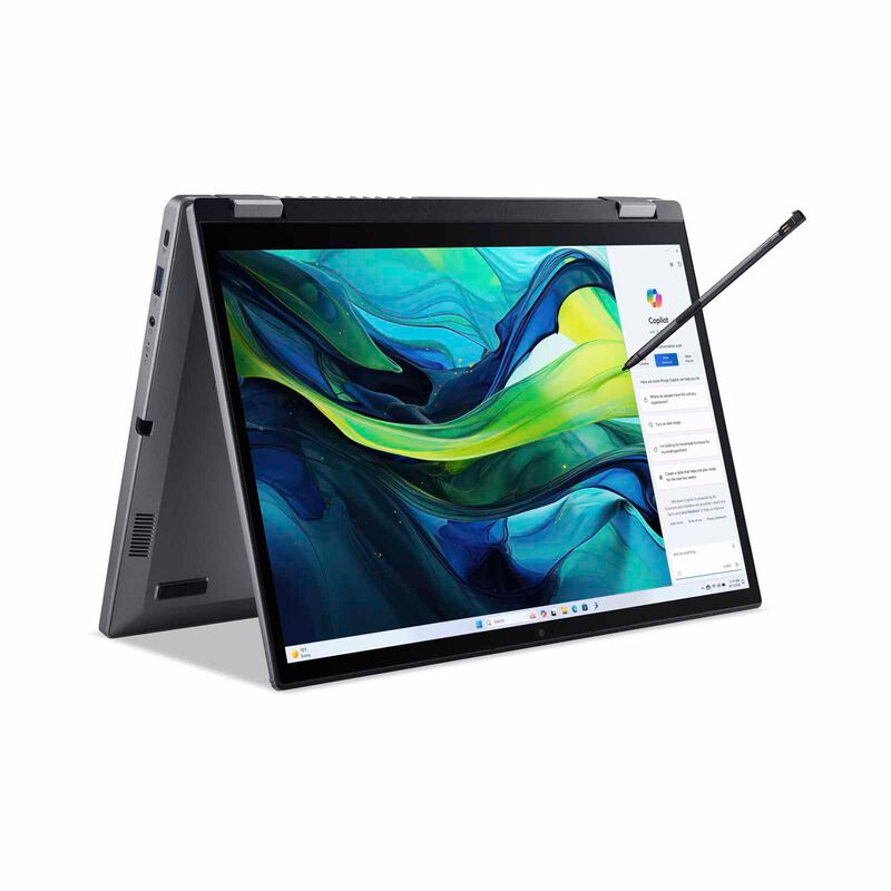 ACER 14in Touch Intel Core Ultra 7 155u 16gb 512gb Ssd Win 11 Home ASPIRE SPIN 14 ASP14-52MTN-721B (STEEL GRAY)-image 2