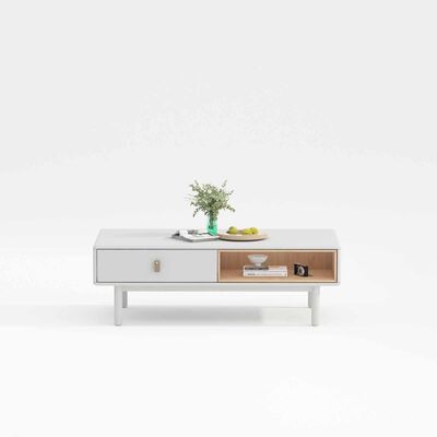 MUZE Coffee Table - White IRIS