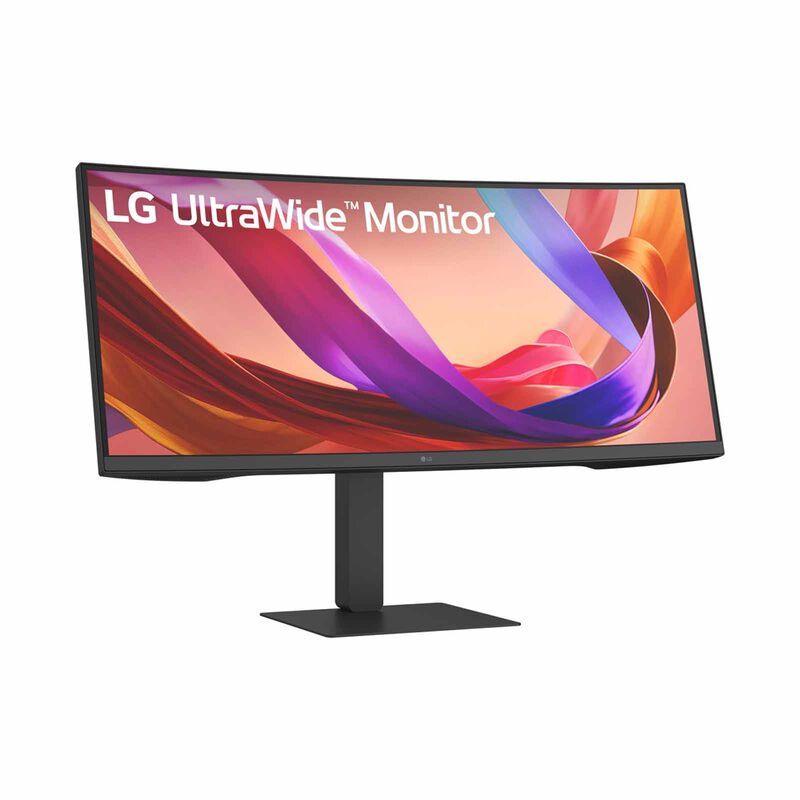 LG 34in Curved Wqhd Ips Display Monitor With All-in-one Usb-c 34U650A-B-image 3