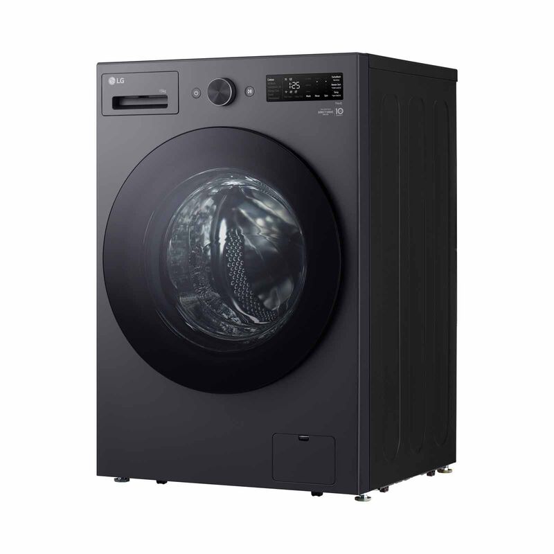 LG Frontload Washer (15kg) Matt Black F2515SNTG-image 2