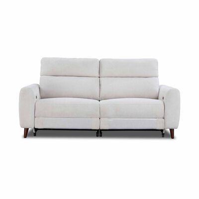 GERBRSI 3rr Seater (fab) Cat A Beige Fabric Sofa NOVA