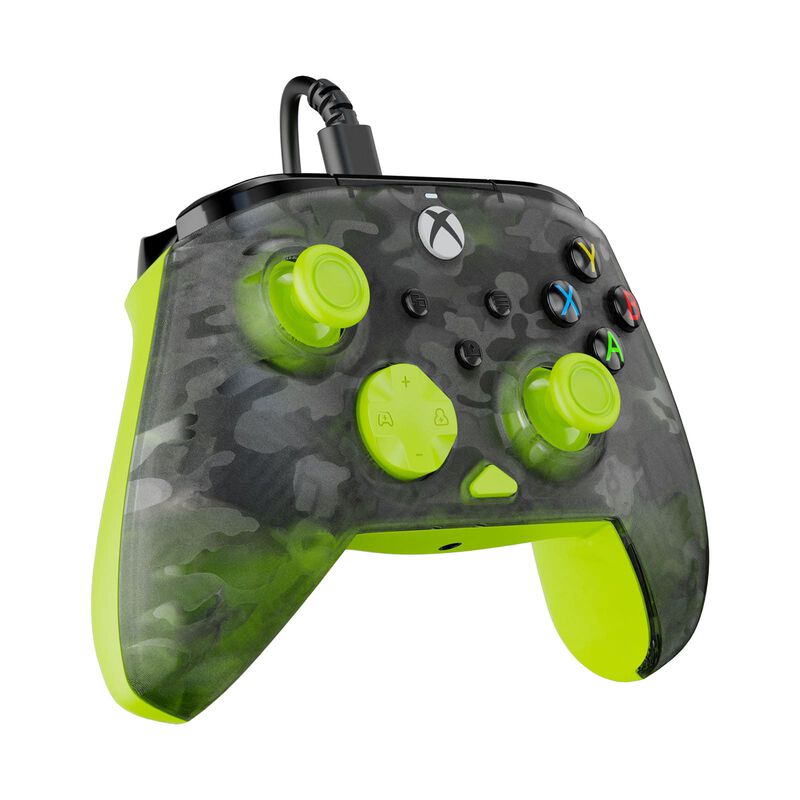TURTLEBEAC Rematch Core Wired Controller (xbox/pc) - Camo Black & Yellow TBC-2001-75-image 3
