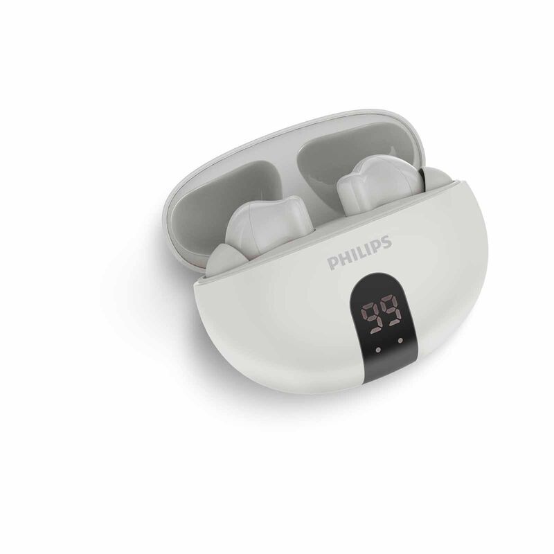 PHILIPS In-ear True Wireless Headphones With Anc - White TAT3559WT/97-image 4
