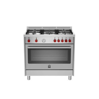 LA GERMANI 90cm Free Standing Cooker (stainless Steel)-exclude Installation RIS95C61LBX