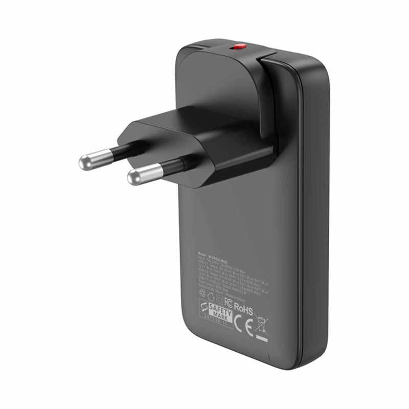 MAZER Prestigegan Pd65w 2c With Travel Plugs - Black M-G65SLIM2C-BK-image 10
