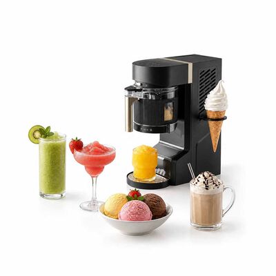 DREAME Slm60 2-in-1 Slushie & Ice Cream Maker - Black DM-SLM60-GY