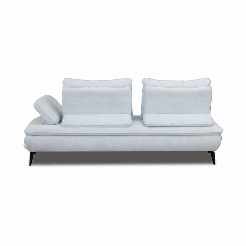 MUZE 2 Seater 1 Arm (fab) Cat A Blue Fabric Sofa SORA-image 2