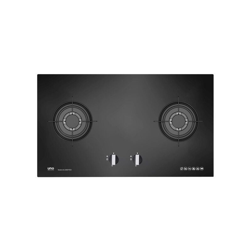 UNO 2 Burner Glass Hob (90cm) (exclude Installation) UG2086TRSV-image null
