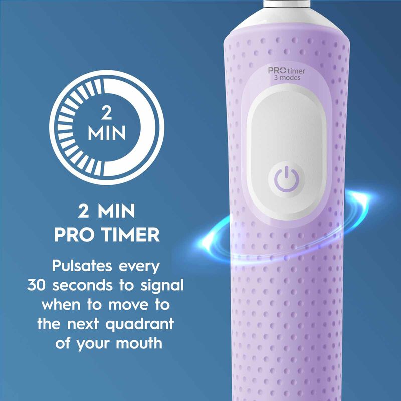 ORAL-B Vitality Pro (deep Clean) Lilac D103.413.3 - LILAC-image 4