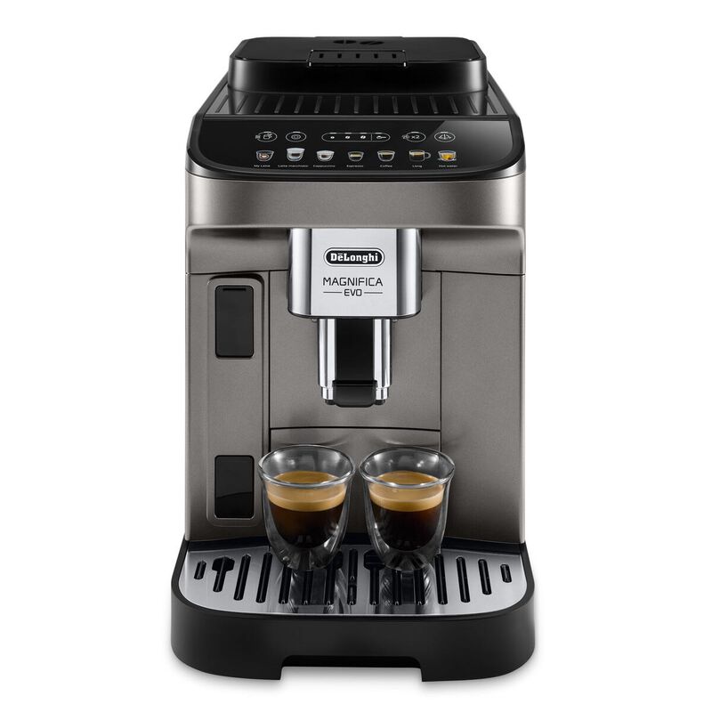 DELONGHI Fully Automatic Coffee Machines - Magnifica Evo Milk Titanium ECAM290.81.TB-image 1