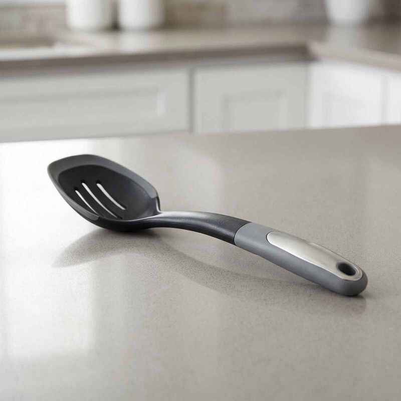 SAFICO PRO Fibreglass Nylon Cooking Spoon Silicone Edge L34cm 105SF-02-00878-image 3