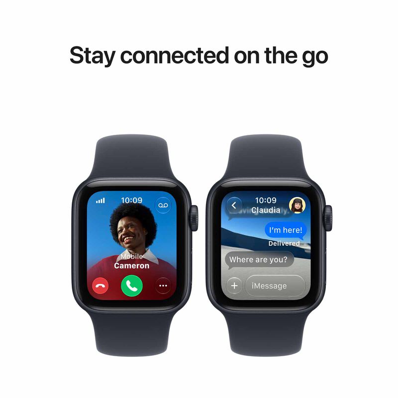 APPLE Watch Se 3 Gps + Cellular 40mm Midnight Aluminium Case With Navy Blue Sport Band - S/m MJLG4X/A-image 7