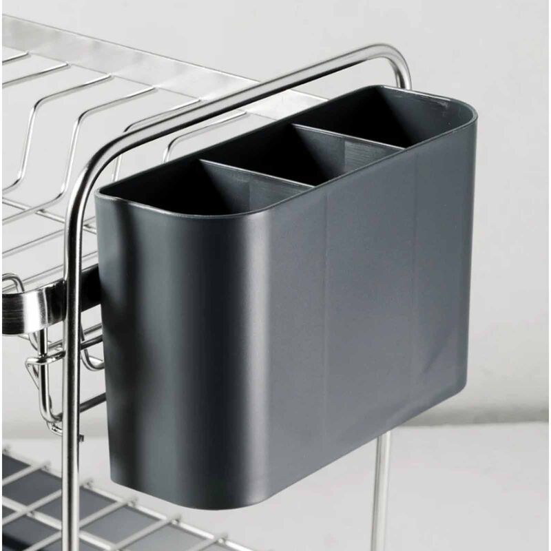TRAMONTINA 2-tier Dish Rack, Stainless Steel/polypropylene 80906501-image 3