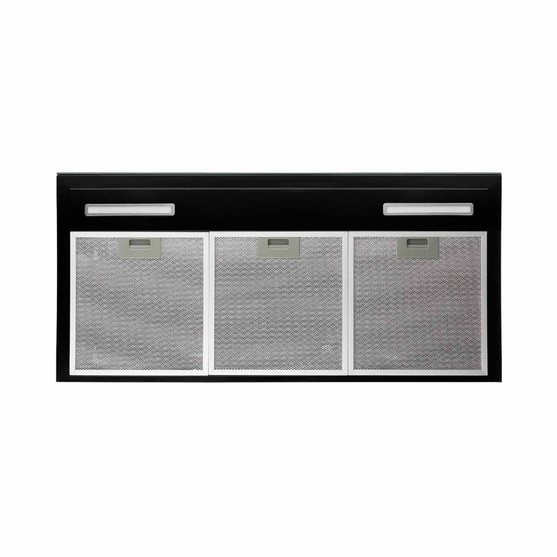 TURBO 90cm Slimline Hood - Black (exclude Installation) TAL902TBK-3-image 3