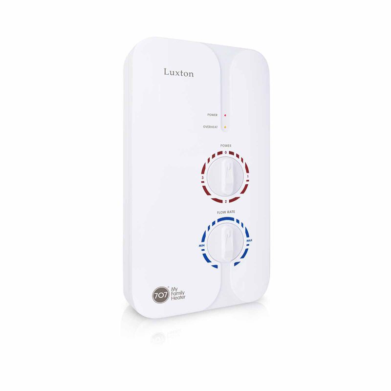 707 Electric Instant Shower Heater - White LUXTON - WHITE-image 3