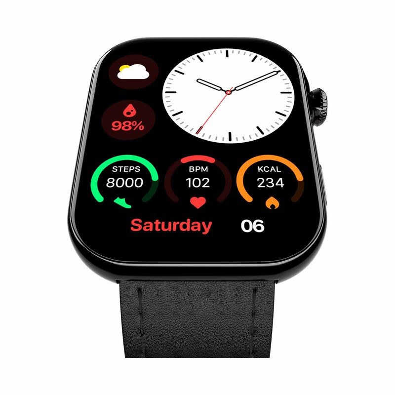 NOISE Colorfit Ultra 3 Smartwatch - Classic Black WRB-SW-COLORFITULTRA3-LTHR-BLK_BLK-image 7