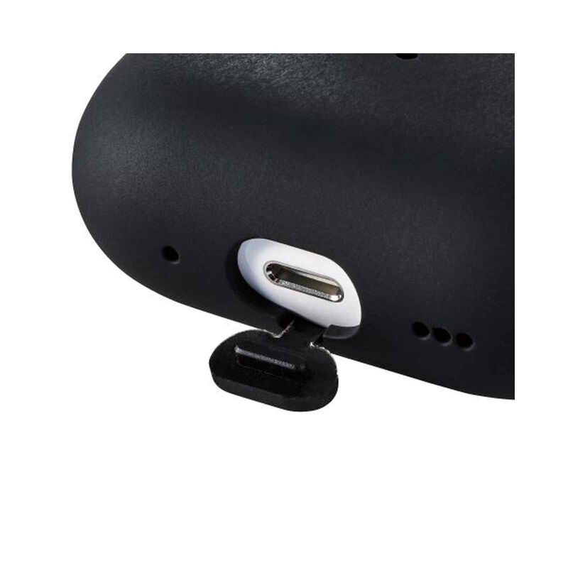 ELECOM Airpods Pro Gen2 Silicone Case Black AVA-AP4SCBK-image 3