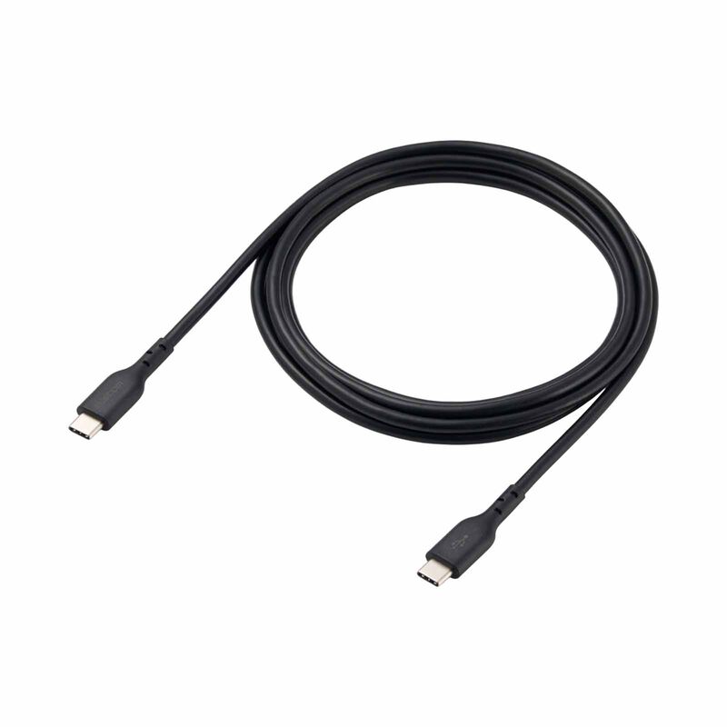 ELECOM Usb C-c Cable 240w 2m MPA-CCASPE20BK-image 1
