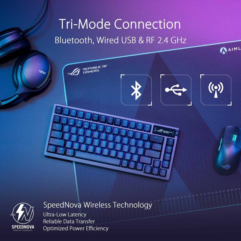 ASUS M701 Rog Azoth Nx/sw Wl (pbt-ds) ROG AZOTH NX SNOW-image 8