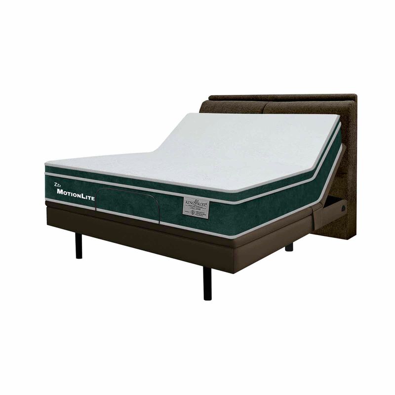 KINGKOIL Motionlite W/motionrest Split King Size Mattress W/ab118 Frame And Headboard (36" X 2 Pcs) MOTIONLITE-image 2