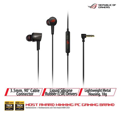 ASUS In-ear Gaming Headphones ROG CETRA II CORE