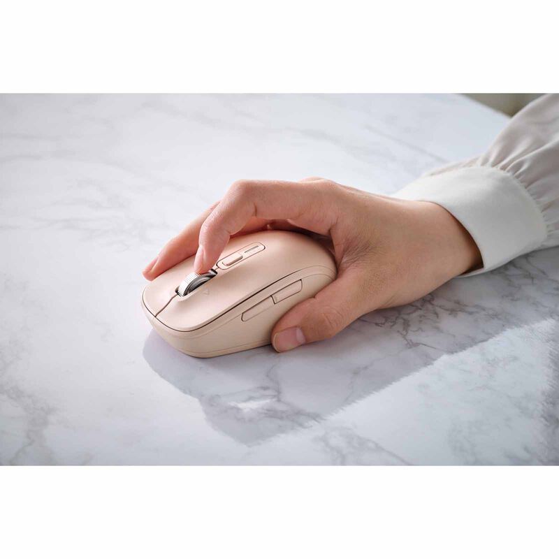 ELECOM Dual Mode Wireless Blueled Silent Mouse 8 Buttons Pink M-MY50MBSPN-image 4