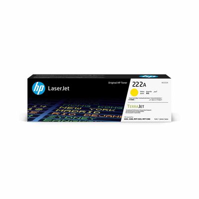 HP 222a Yellow Original Laserjet Toner Cartridge HP 222A YELLOW