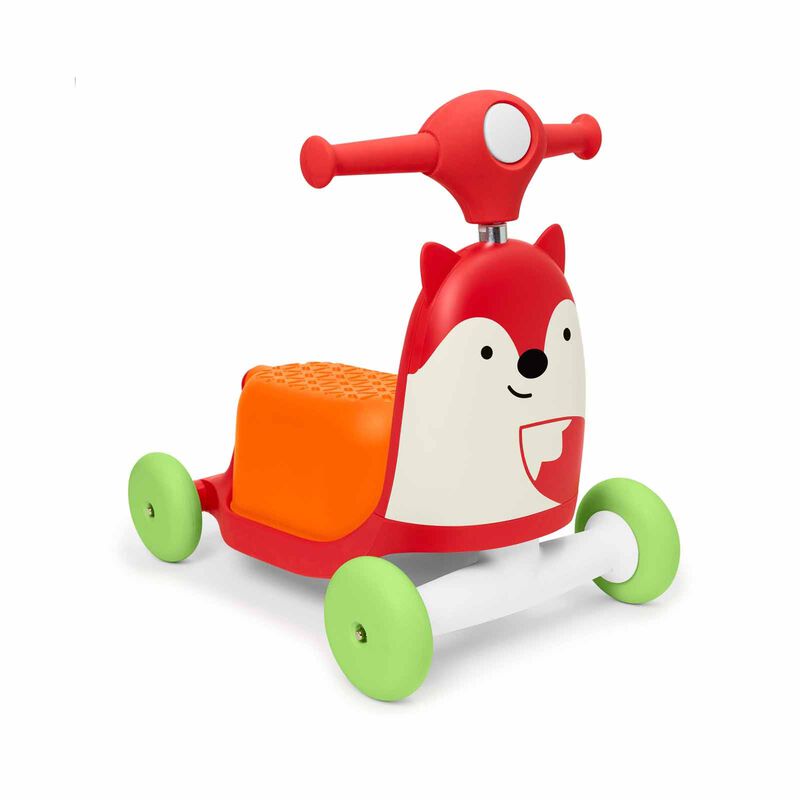 SKIP HOP Zoo Ride On 3 In 1 Scooter - Fox SH184350-image 1