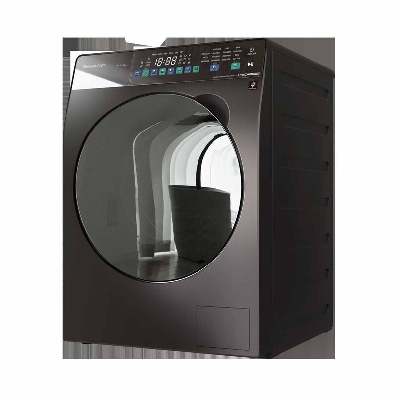 SHARP Front Load Washer/dryer (10.05kg/7kg) - Dark Grey ES-FW10D7PAS-image 5