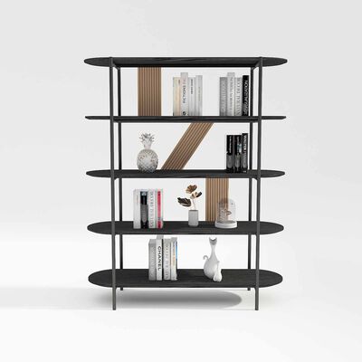 MUZE Display Shelves (high) - Natural+black DOMI
