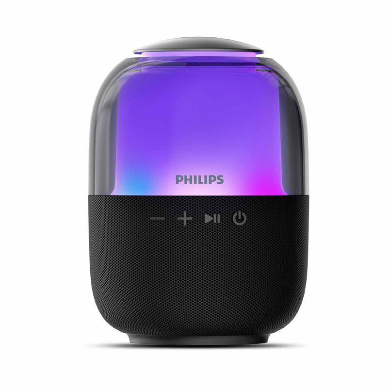 PHILIPS Bluetooth Speaker With Lights TAS2108BK/00-image 1