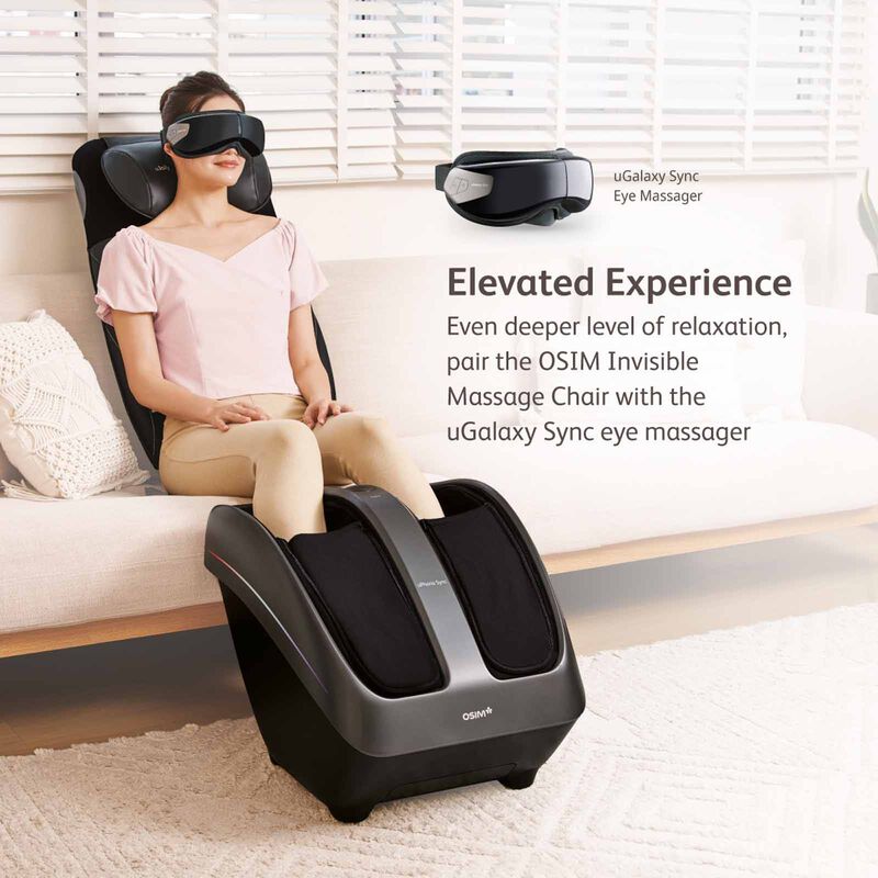 OSIM Ujolly Sync Full Back Massager - Black OS-2233 - BLACK-image 10