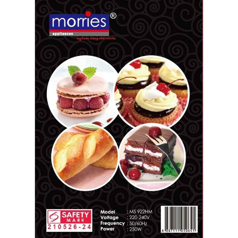 MORRIES Hand Mixer (250w) MS-922HM-image 4